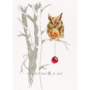 RTO Waiting For A Holiday Cross Stitch Kit