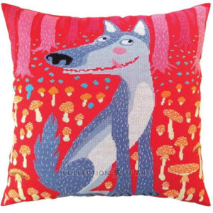 RTO Wolves & Mushrooms Cushion Cross Stitch Kit