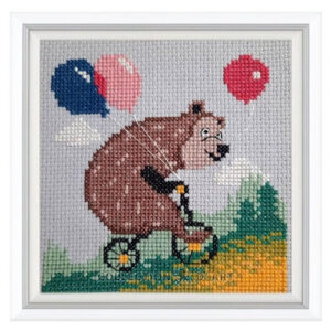 RTO Riding A Bike Cross Stitch Kit