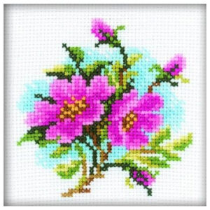 RTO Dog Rose Cross Stitch Kit
