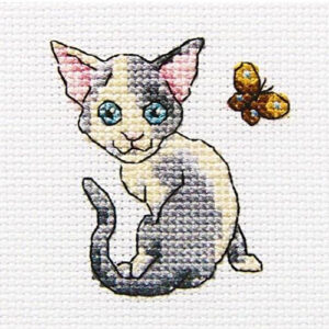 RTO Mickey the Cat Cross Stitch Kit