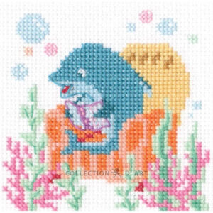 RTO Dolphin In The Chair Cross Stitch Kit