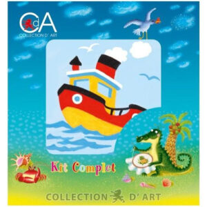 Collection d’Art Boat Half Cross Stitch Kit