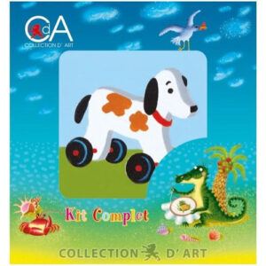 Collection d’Art Dog Toy Half Cross Stitch Kit