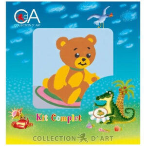 Collection d’Art Teddy Half Cross Stitch Kit