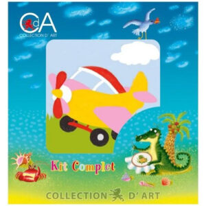 Collection d’Art Plane Half Cross Stitch Kit