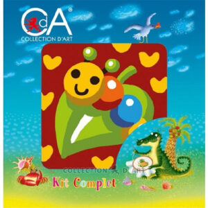 Collection d’Art Caterpillar Half Cross Stitch Kit