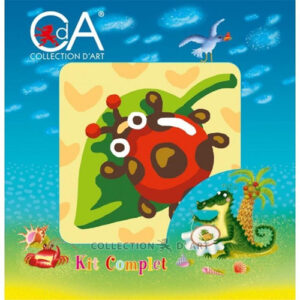 Collection d’Art Ladybug Half Cross Stitch Kit