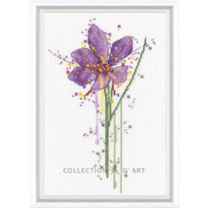 RTO Watercolour Crocus Cross Stitch Kit