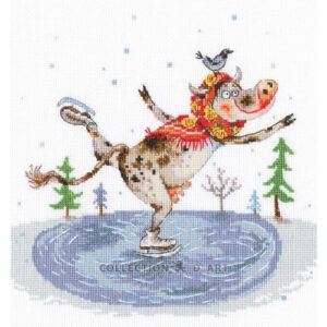 RTO Graceful Skating Cross Stitch Kit