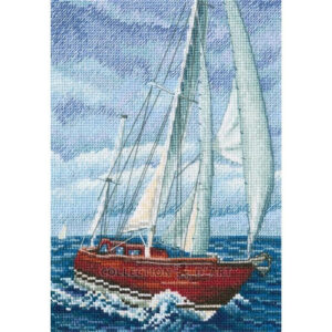 RTO Sailboat Cross Stitch Kit