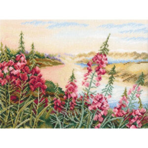RTO Where The Firweed Blooms Cross Stitch Kit