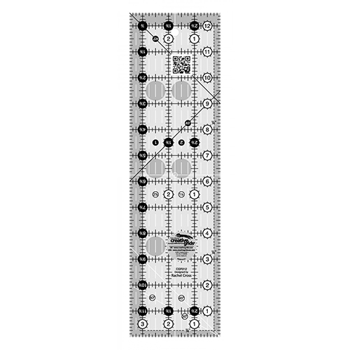 Creative Grids - The Big Easy - Quilt Ruler 12.5 x 24.5