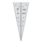 Triangle Quilt Ruler 22.5 Degree - 18.5"