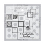 Curvy Log Cabin Trim Tool - 4"