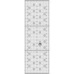 Itty-Bitty Eights Rectangle Ruler - 8 x 24"