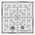 Square It Up or Fussy Cut Square Quilt Ruler - 6.5"