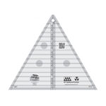 Triangle Quilt Ruler 60 degree - 8.5"