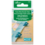 Clover Triple Wide Wonder Clips - 6 Pack