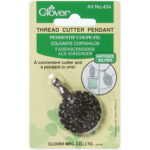 Thread Cutter Pendant - Antique Silver