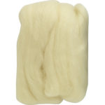 Clover Natural Wool Roving - Off White