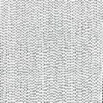 Black & White - Tiny Stitches - White