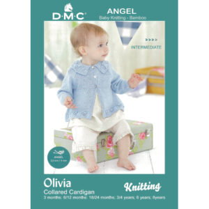 DMC Angel Bamboo Olivia Collared Cardigan Pattern