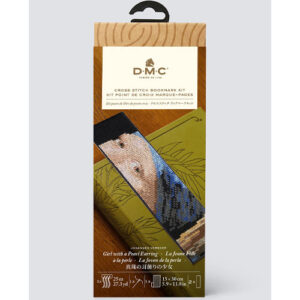 DMC Girl with a Pearl Earring Bookmark Cross Stitch Kit
