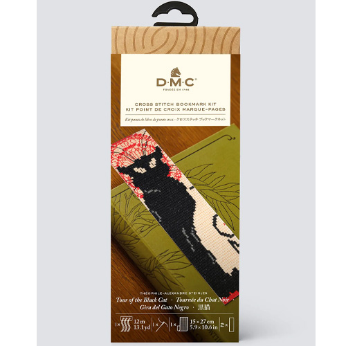 DMC Tour of the Black Cat Bookmark Cross Stitch Kit