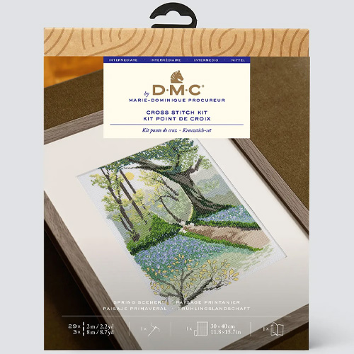 DMC Spring Scenery Cross Stitch Kit