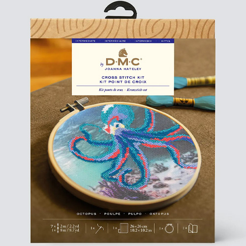 DMC Octopus Cross Stitch Kit