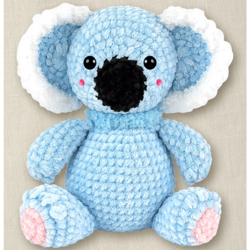 DMC Fuzzy the Koala Amigurumi Crochet Kit - Image 3