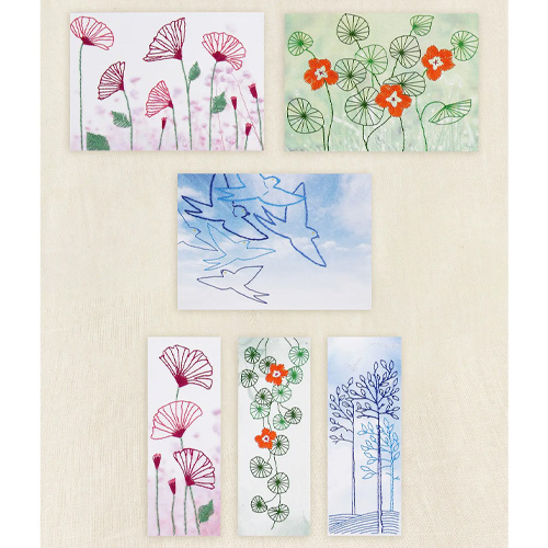 DMC Nature Embroidery Card Kit - Image 3
