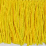 Fringe Cut Plain Top - 50mm, Citron (77)