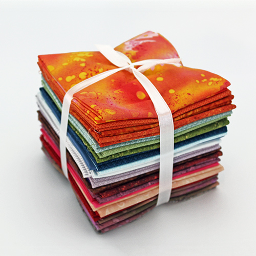 Fat Quarters Blenders 25pce Trendy Trims