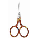 Fraliz Harlequin Style Large Bow Scissors - Red