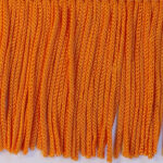 Fringe Cut - Gimp Top - 75mm, Flame (135)