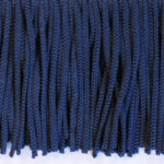 Fringe Cut - Gimp Top - 75mm, 8 Navy