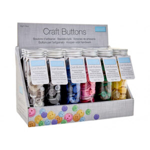 Craft Button Display Bright