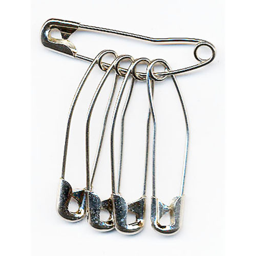 Safety Pins Curved - Bulk | Trendy Trims