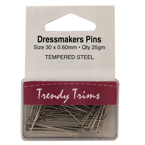 Dressmakers Pins 30mm Trendy Trims