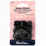 Jean Studs - 4 Black