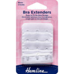 Bra Back Extenders - 50mm, 3 White