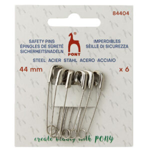 Safety Pins - Nickel Plated Steel