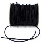 Shockcord Elastic - 1mm, 3 White