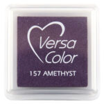 Tsukineko Versacolour Small Stamp Pad - Amethyst (157)
