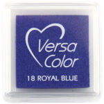 Tsukineko Versacolour Small Stamp Pad - Royal Blue (18)
