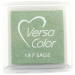 Tsukineko Versacolour Small Stamp Pad - Sage (187)
