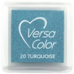 Tsukineko Versacolour Small Stamp Pad - Turquiose (20)
