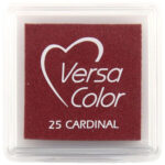 Tsukineko Versacolour Small Stamp Pad - Cardinal (25)